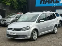 Used VW Touran SE 105 HP (77 kW) 2012 Silver MPV