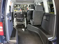 Used VW Caddy 102 HP (75 kW) 2014 Blue MPV