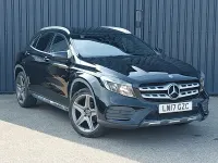 Used Mercedes GLA200 AMG line 156 HP (114 kW) 2017 Black SUV