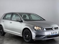 Used VW Golf VII SE 125 HP (91 kW) 2018 Silver Hatchback
