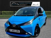 Used Toyota Aygo X-cite 68 HP (50 kW) 2015 Blue Hatchback