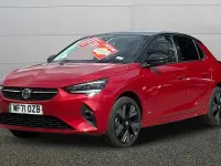 Used Vauxhall Corsa-e 100 kW (136 HP) 2021 Red Hatchback