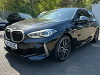Used BMW M135 Shadowline 302 HP (222 kW) 2023 Black Hatchback