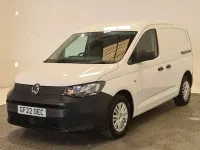 Used VW Caddy 102 HP (75 kW) 2022 White MPV