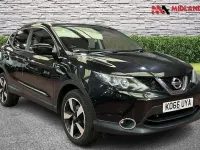 Used Nissan Qashqai N-Connecta 110 HP (80 kW) 2017 Black SUV