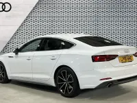 Used Audi A5 Sportback S-Line 190 HP (139 kW) 2018 Ibis white Hatchback