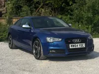 Used Audi S5 Black Edition 333 HP (244 kW) 2015 Blue Coupe