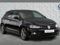 Used VW Polo R-line 115 HP (84 kW) 2020 Black Hatchback
