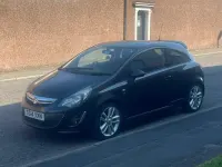 Used Vauxhall Corsa SRi 100 HP (73 kW) 2014 Black Hatchback