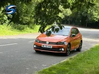 Used VW Polo R-line 93 HP (68 kW) 2020 Orange Hatchback