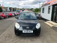Used Kia Picanto 60 HP (44 kW) 2009 Black Hatchback
