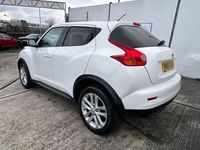 Used Nissan Juke Acenta 117 HP (86 kW) 2012 White SUV