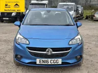 Used Vauxhall Corsa S 90 HP (66 kW) 2016 Blue Hatchback