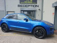 Used Porsche Macan S Diesel 254 HP (186 kW) 2016 Blue SUV