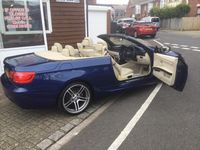Used BMW 320 Cabriolet Sport Line 2012 Blue Cabriolet