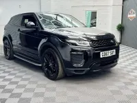 Used Land Rover Range Rover evoque HSE Dynamic 2017 Black Coupe
