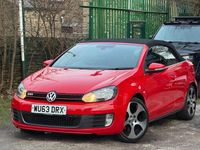 Used VW Golf Cabriolet GTI 2013 Red Cabriolet