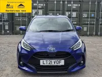 Used Toyota Yaris Design 116 HP (85 kW) 2021 Blue Hatchback
