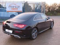 used Mercedes CLA200 CLA Class 1.3AMG Line (Premium Plus) Coupe 7G-DCT (s/s) 4dr + 1 Owner + HPI Clear + 8k Saloon 2021