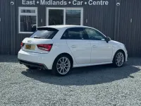 Used Audi A1 Sportback S-Line 116 HP (85 kW) 2017 White Hatchback