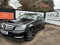 Used Mercedes C250 AMG 2013 Black Sedan