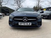 Used Mercedes A200 Exclusive 150 HP (110 kW) 2021 Blue Hatchback