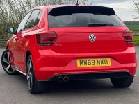 Used VW Polo GTI 200 HP (147 kW) 2019 Flash red Hatchback