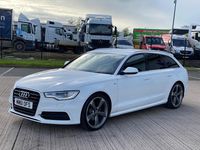 Used Audi A6 S-Line 204 HP (150 kW) 2012 White Estate