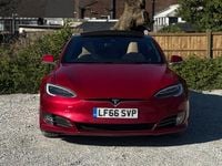 Used Tesla Model S 306 kW (417 HP) 2016 Red Hatchback