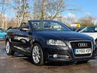Used Audi A3 Cabriolet Sport 2010 Black Cabriolet