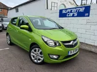 Used Vauxhall Viva 75 HP (55 kW) 2015 Green Hatchback