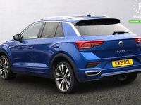Used VW T-Roc R-line 150 HP (110 kW) 2020 Blue SUV
