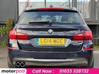 Usado BMW 525 M Sport 218 CV (160 kW) 2014 Negro Familiar