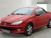 Used Peugeot 206 S 2004 Red Cabriolet