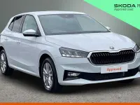 Used Skoda Fabia SE L 150 HP (110 kW) 2025 White Hatchback