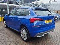 Used Skoda Kamiq SE L Executive 147 HP (108 kW) 2022 Energy blue SUV