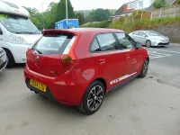Used MG MG3 106 HP (77 kW) 2014 Red Hatchback