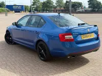 Used Skoda Octavia vRS 150 HP (110 kW) 2014 Blue Estate
