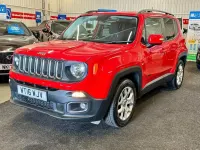 Used Jeep Renegade Longitude 140 HP (102 kW) 2016 Red SUV