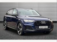 Used Audi Q7 Black Edition 340 HP (250 kW) 2022 Navarra blue SUV