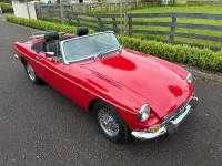 Used MG B 95 HP (69 kW) 1969 Red Cabriolet