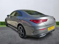 Begagnad Mercedes CLA200 Executive 2023 Grå Sportkupé