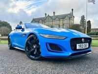 Used Jaguar F-Type Supercharged 450 HP (330 kW) 2021 Blue Coupe