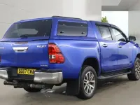 Used Toyota HiLux 150 HP (110 kW) 2017 Blue Pickup