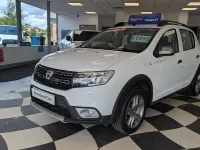 Used Dacia Sandero Stepway Ambiance 2017 White Hatchback
