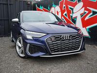 Used Audi S3 Sportback Design 310 HP (228 kW) 2021 Blue Hatchback