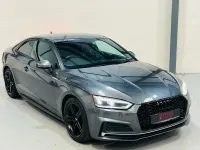 Begagnad Audi A5 S-Line 150 HK (110 kW) 2018 Grå Sportkupé