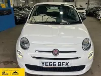 Used Fiat 500 Pop 69 HP (50 kW) 2016 White Hatchback