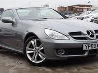 Used Mercedes SLK200 184 HP (135 kW) 2009 Silver Cabriolet