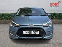 Used Hyundai i20 Premium 2018 Blue Coupe